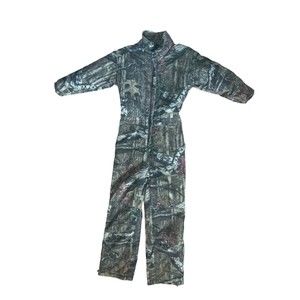 Cabela's for Kids M Camo Hunting Coveralls Suit Warm zip Up Long Sleeve pants